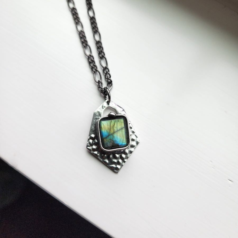 Labradorite Pendant Necklace for Women - SOLD