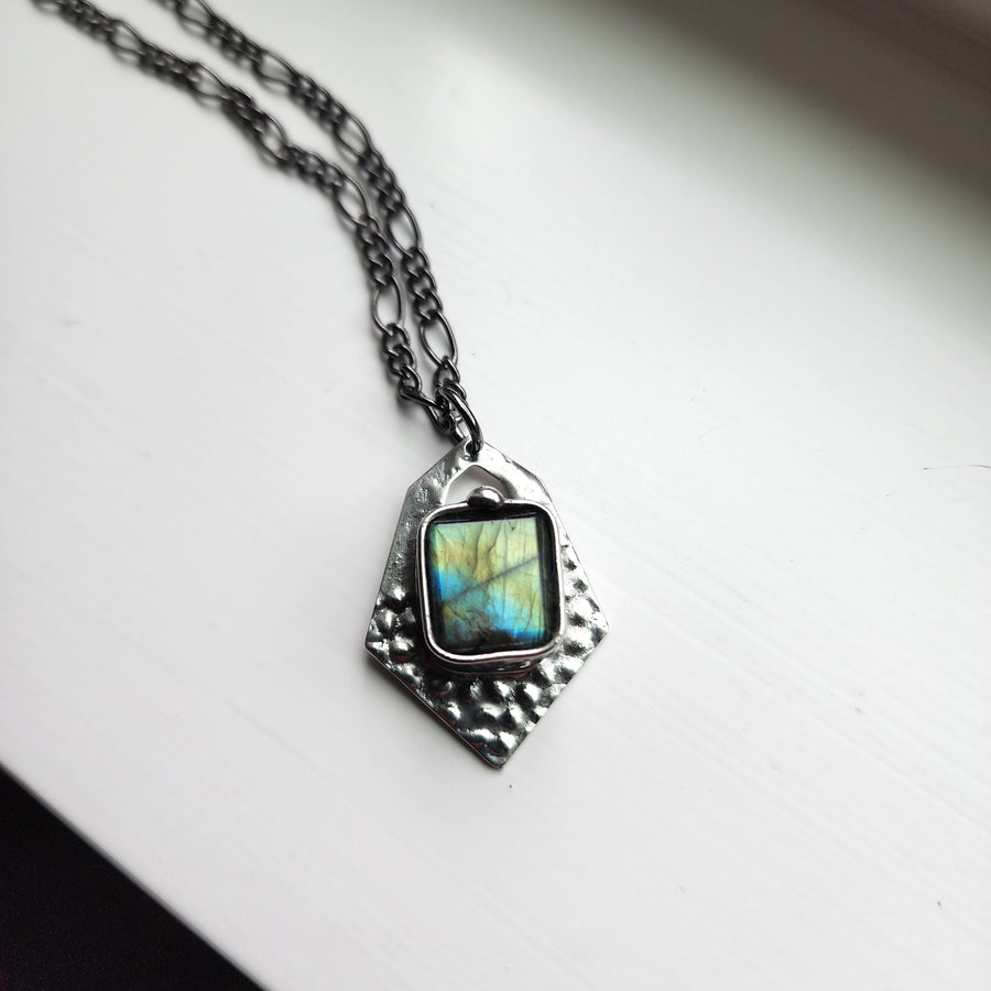 Labradorite Pendant Necklace for Women - SOLD