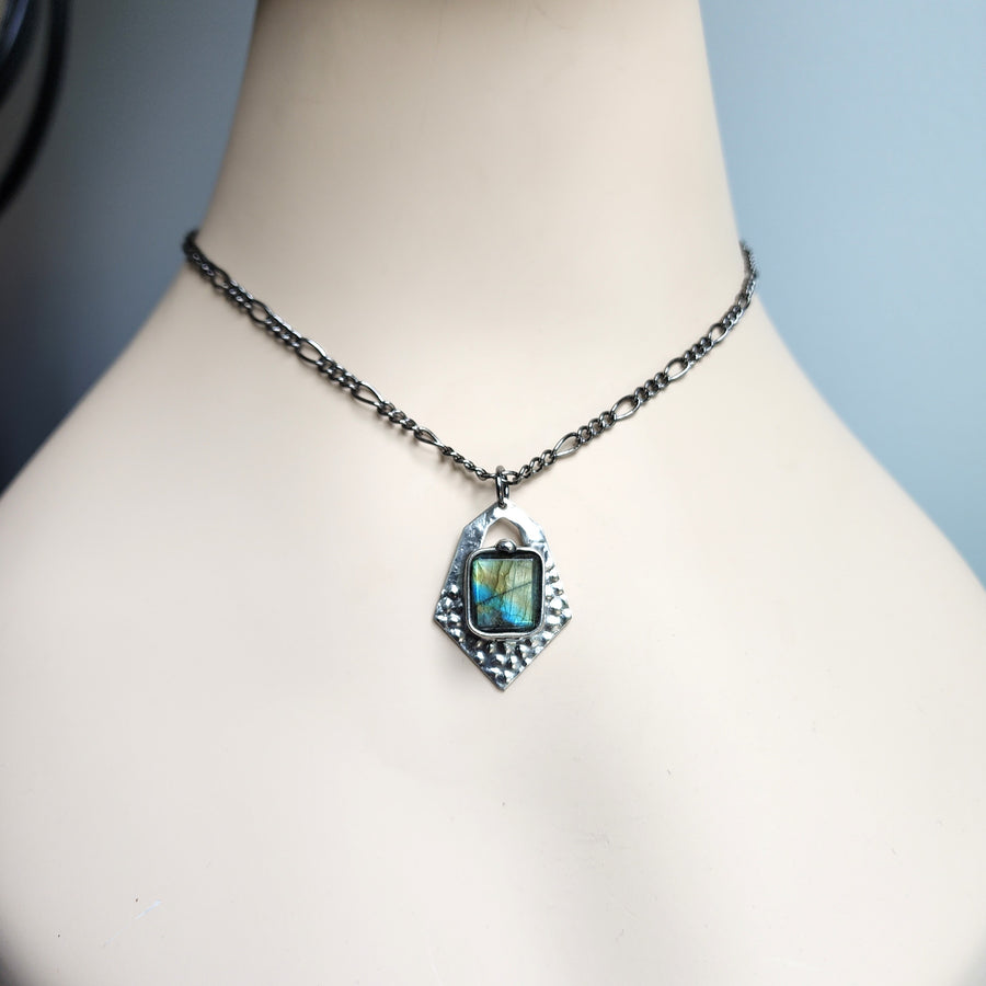 Labradorite Pendant Necklace for Women - SOLD