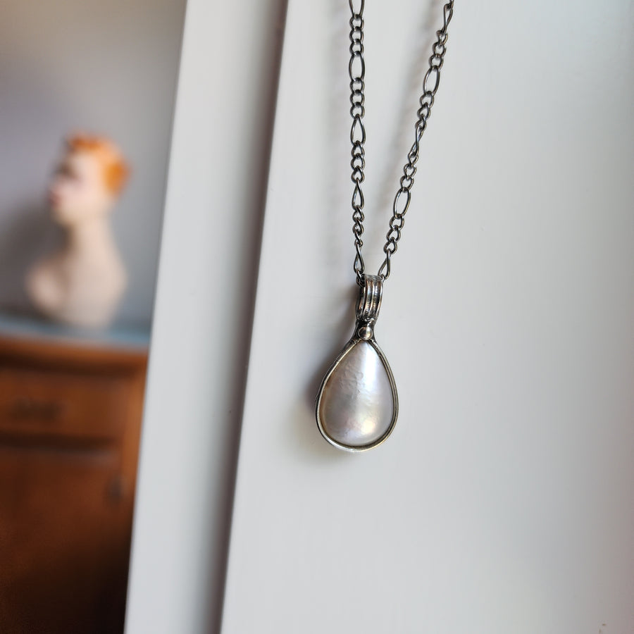 Mother of Pearl Tear Drop - SOLD