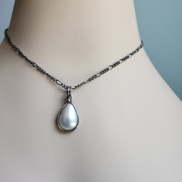 Mother of Pearl Tear Drop - SOLD