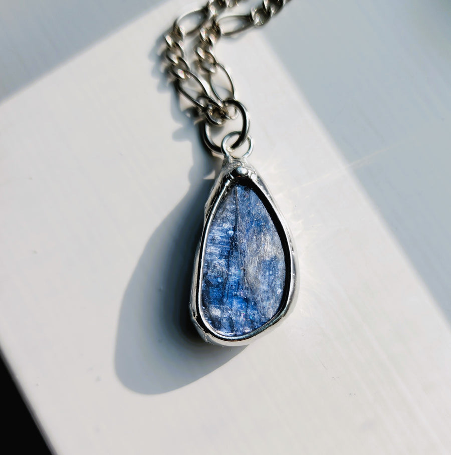 Small Kyanite Pendant Necklace - SOLD