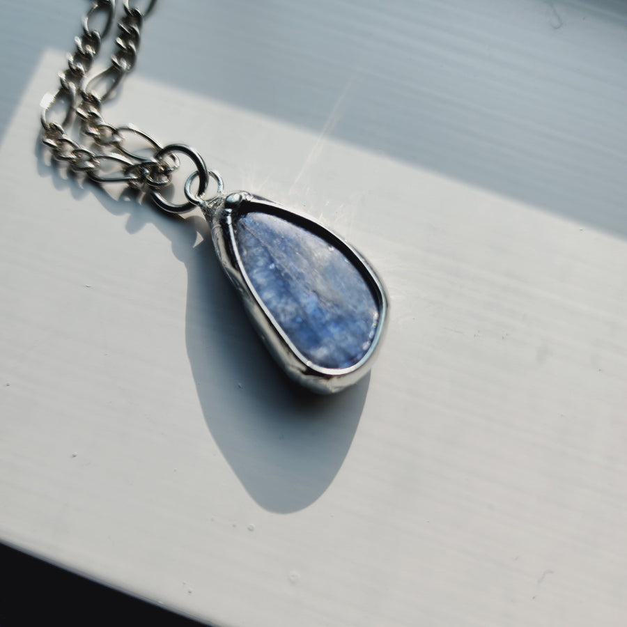 Small Kyanite Pendant Necklace - SOLD