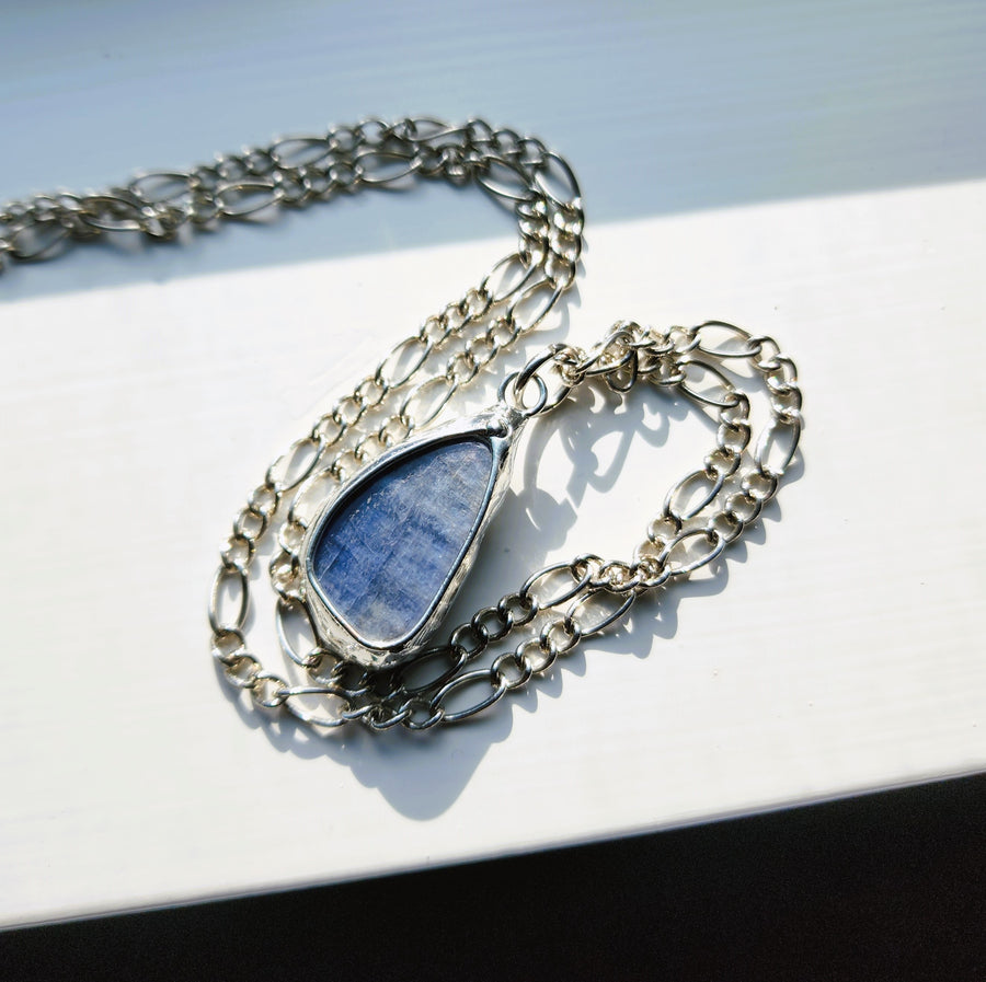 Small Kyanite Pendant Necklace - SOLD