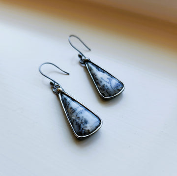 Dendrite Agate Earrings