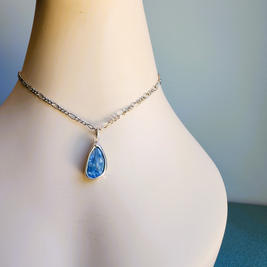 Small Kyanite Pendant Necklace - SOLD