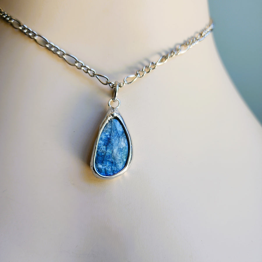 Small Kyanite Pendant Necklace - SOLD