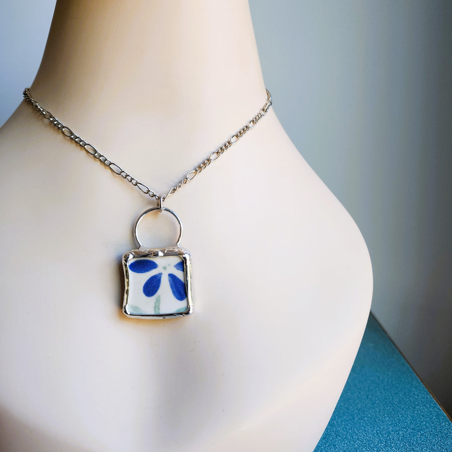 Upcycled China Necklace