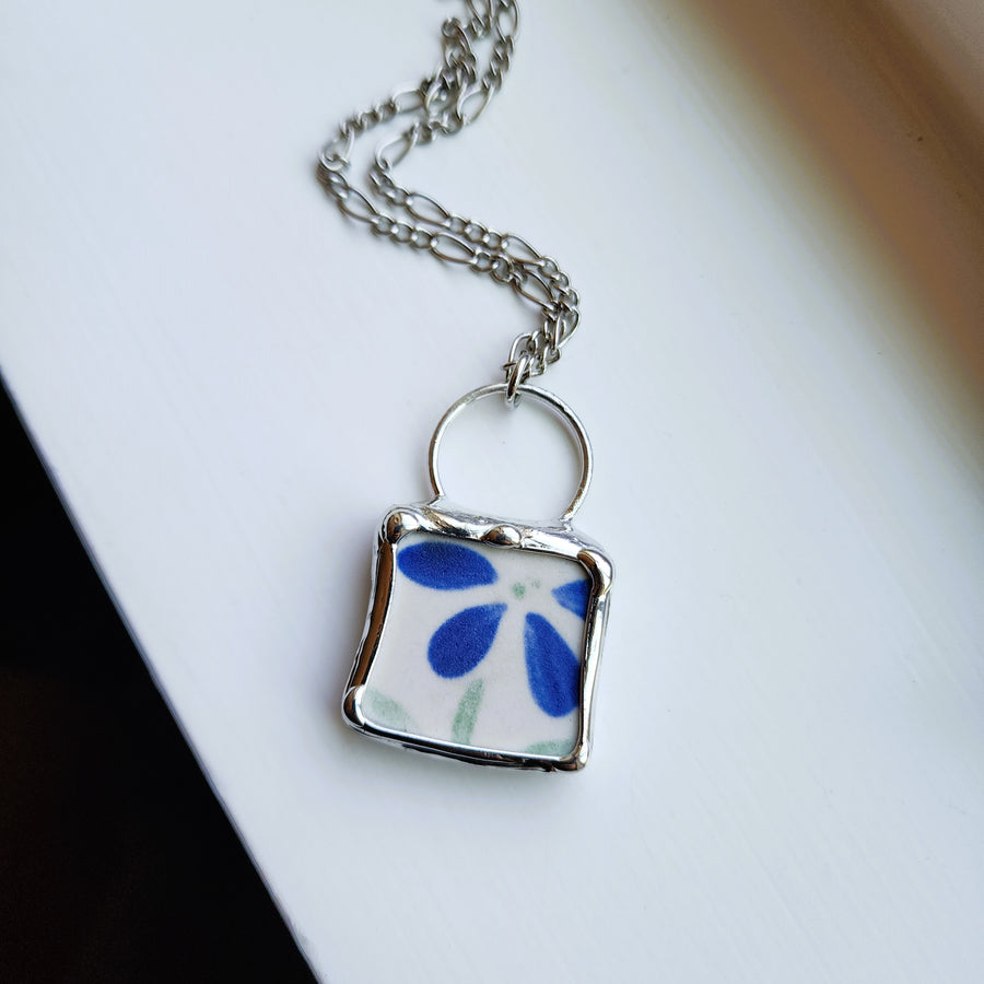 Upcycled China Necklace