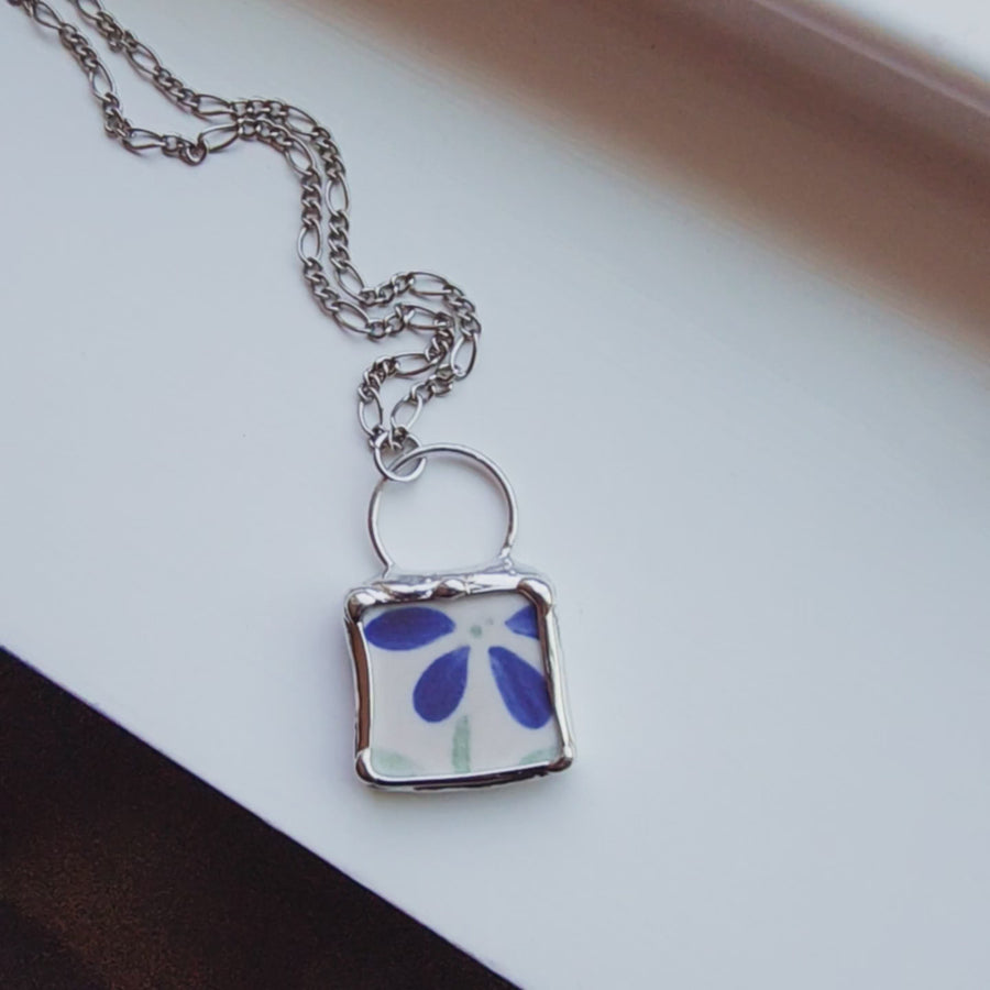 Upcycled China Necklace