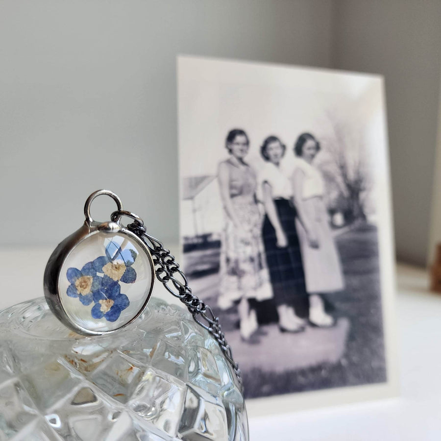 Forget Me Not Trio Necklace